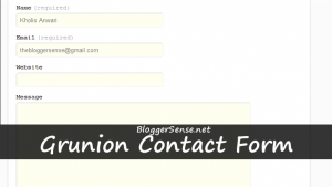 WordPress kontaktformular